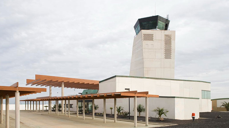 TORRE DE CONTROL AEROPUERTO DE FUERTEVENTURA